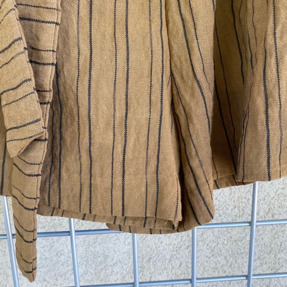 Bow & Tie Belted Waist Casual Boho Shorts - Picture 5 of 7